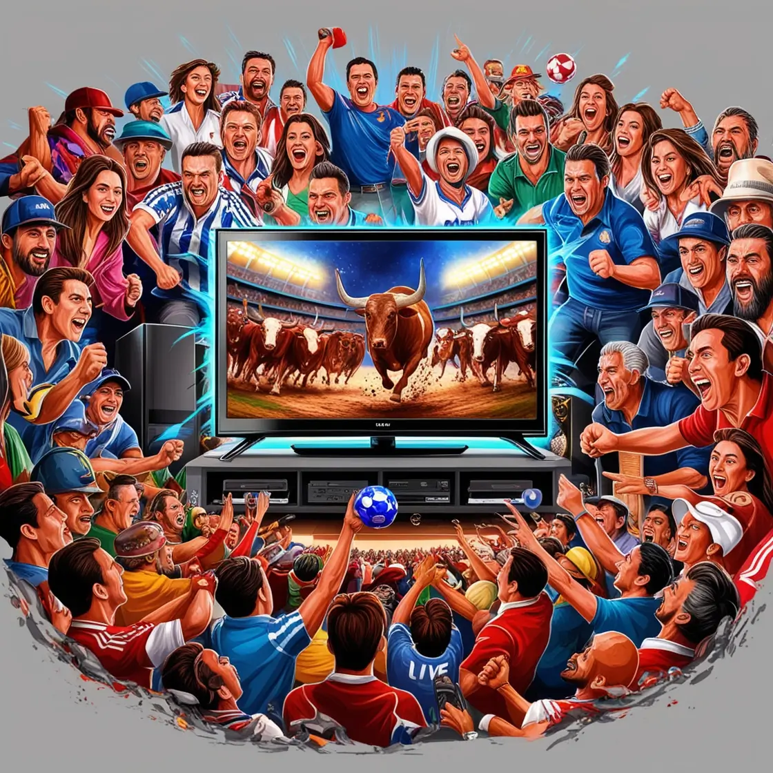 "Experience seamless live sports broadcasts with IPTV Bolivia."